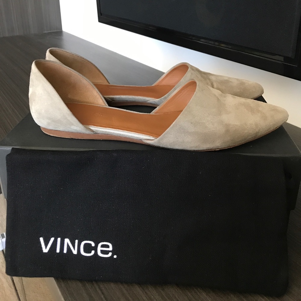 Vince Nina Suede Flats